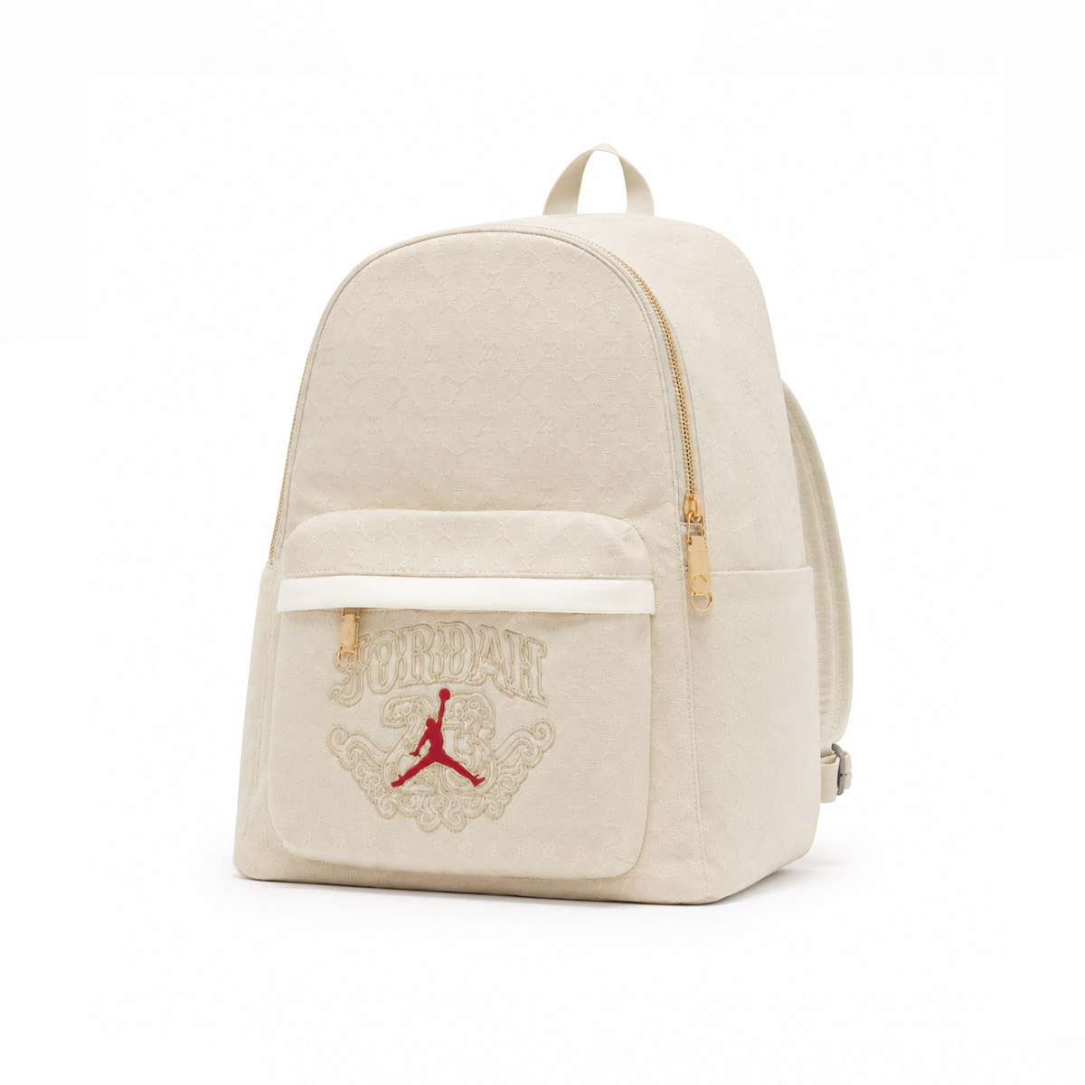 Morral Classic Embroidered Patch – Cream Gold