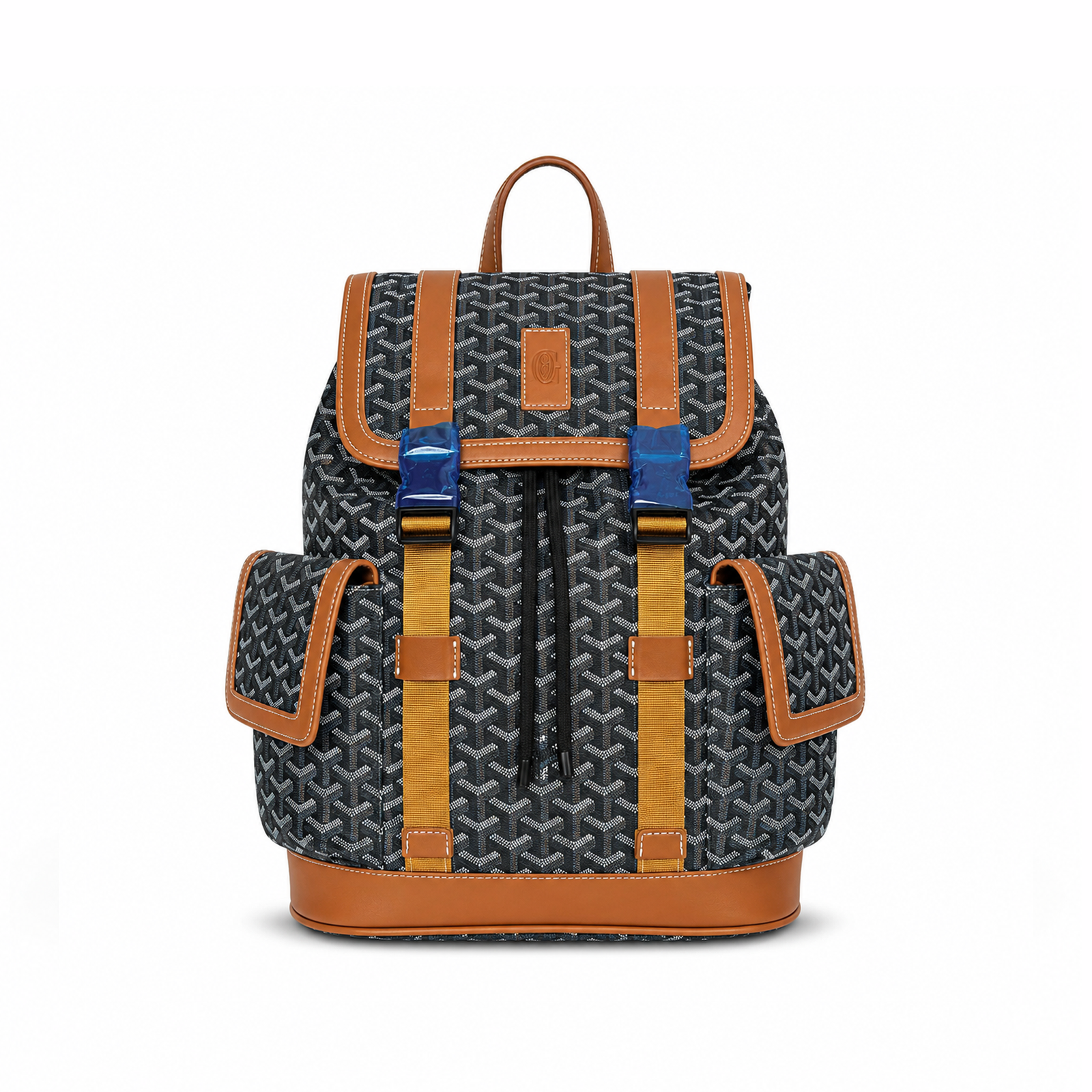 Morral Monogram Utility – Black Cognac