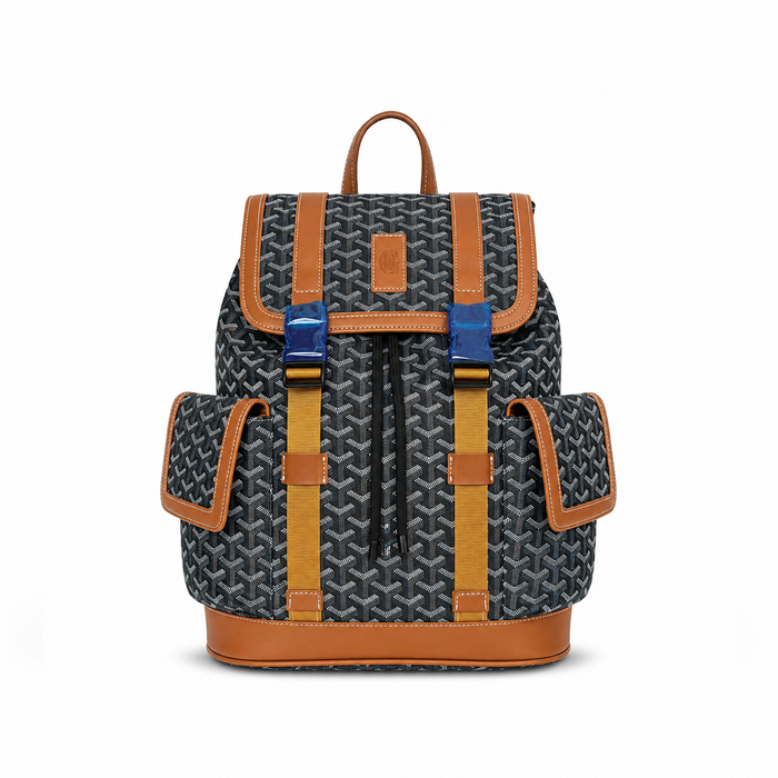 Morral Monogram Utility – Black Cognac