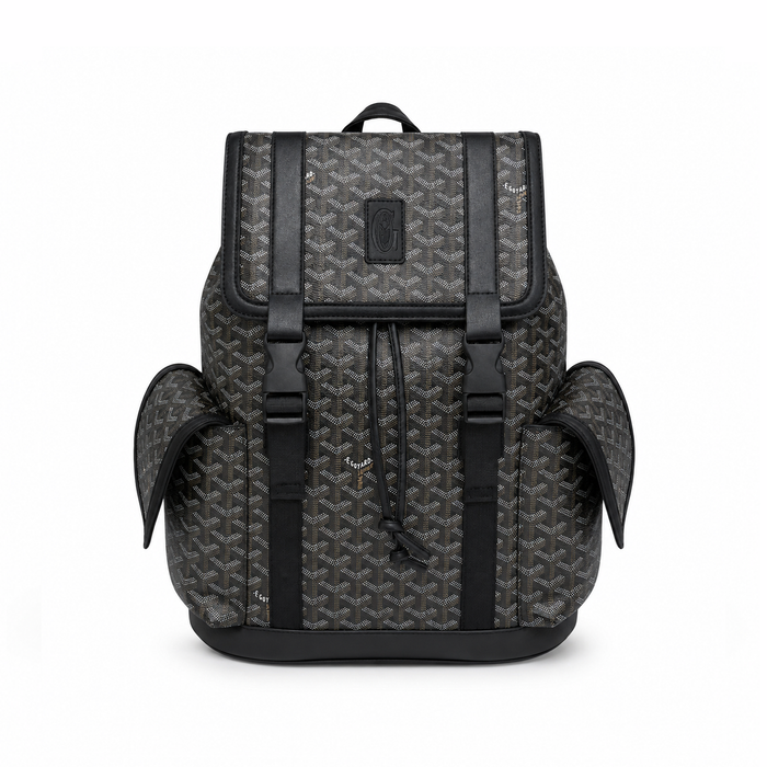 Morral Monogram Utility – Black Silver