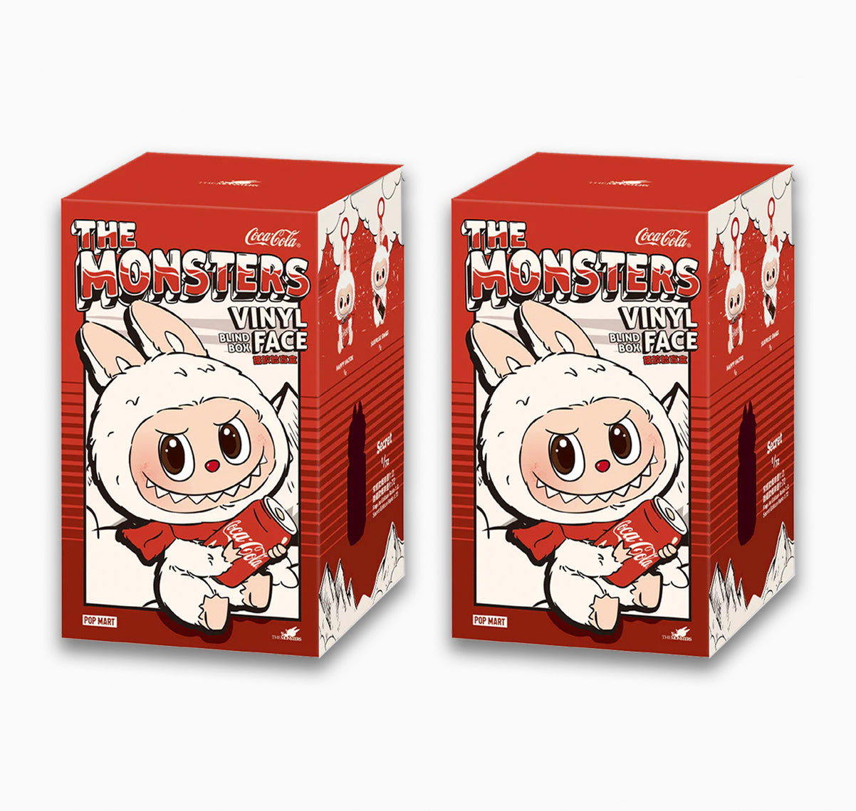 Pop Mart Labubu The Monsters Coca Cola Series Vinyl Face Double Blind Box(2)