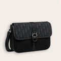 RIÑONERA CHRISTIAN DIOR SAFARI — OBLIQUE BLACK