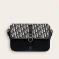 RIÑONERA CHRISTIAN DIOR SAFARI — OBLIQUE BLEU NUIT