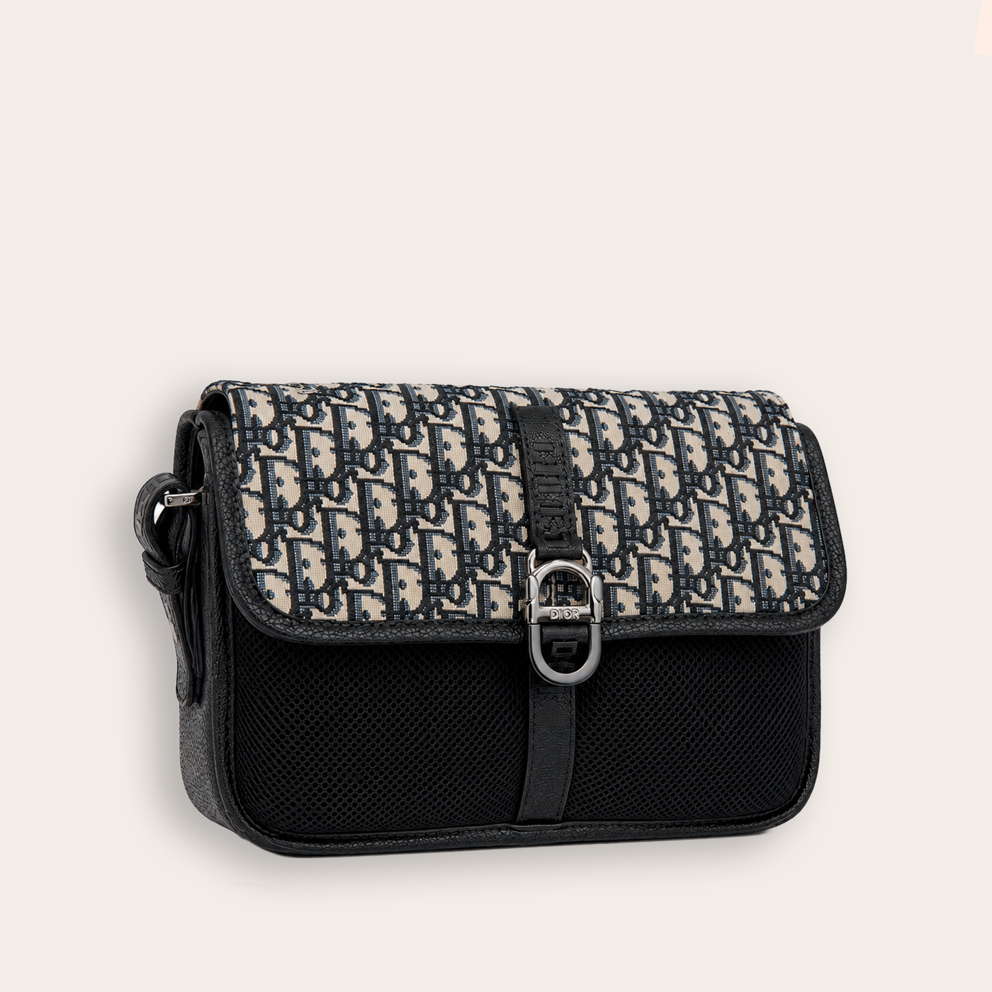 Bolso Crossbody Signature Monogram – Navy Black