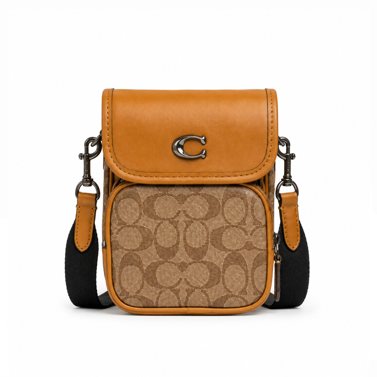 Riñonera Signature Monogram – Khaki Black