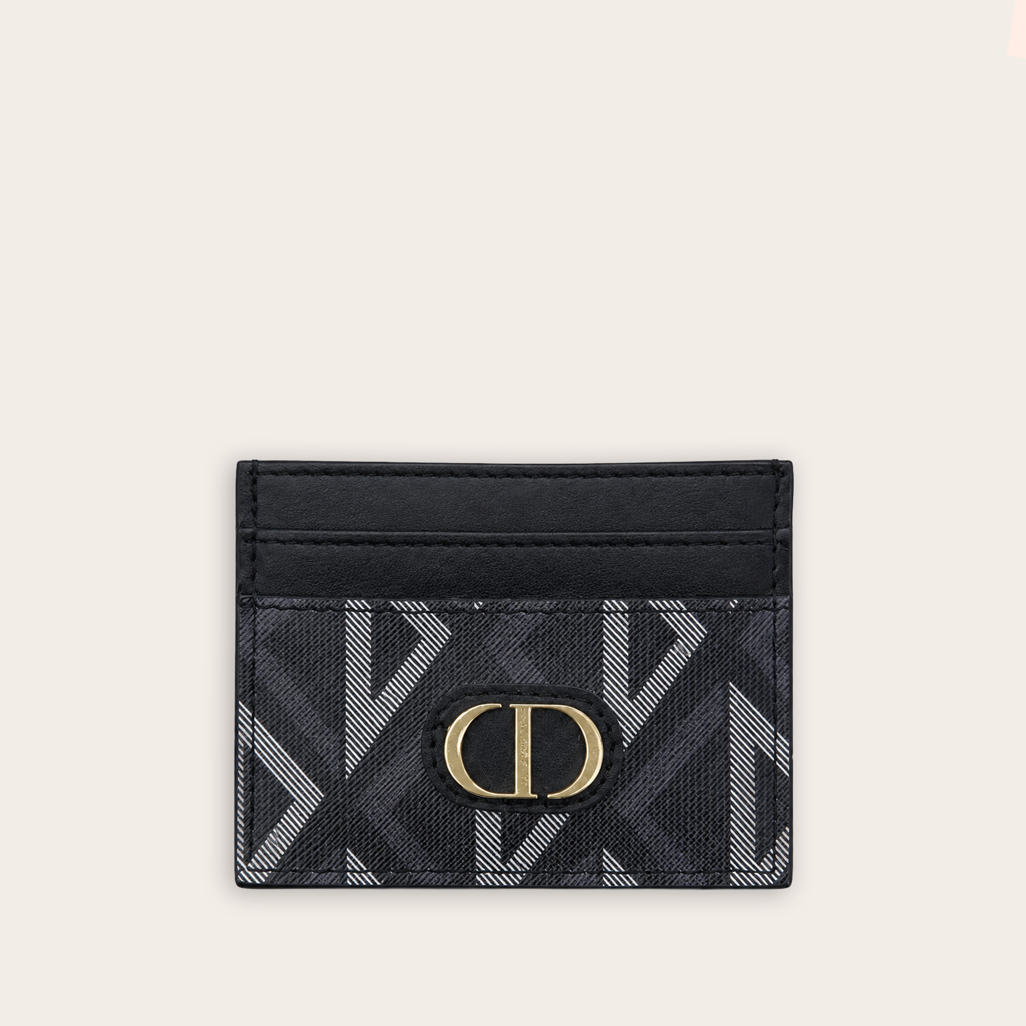 Tarjetero Dior  — Black Signature