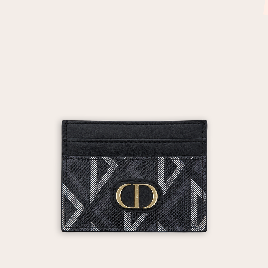 Tarjetero Dior  — Black Signature