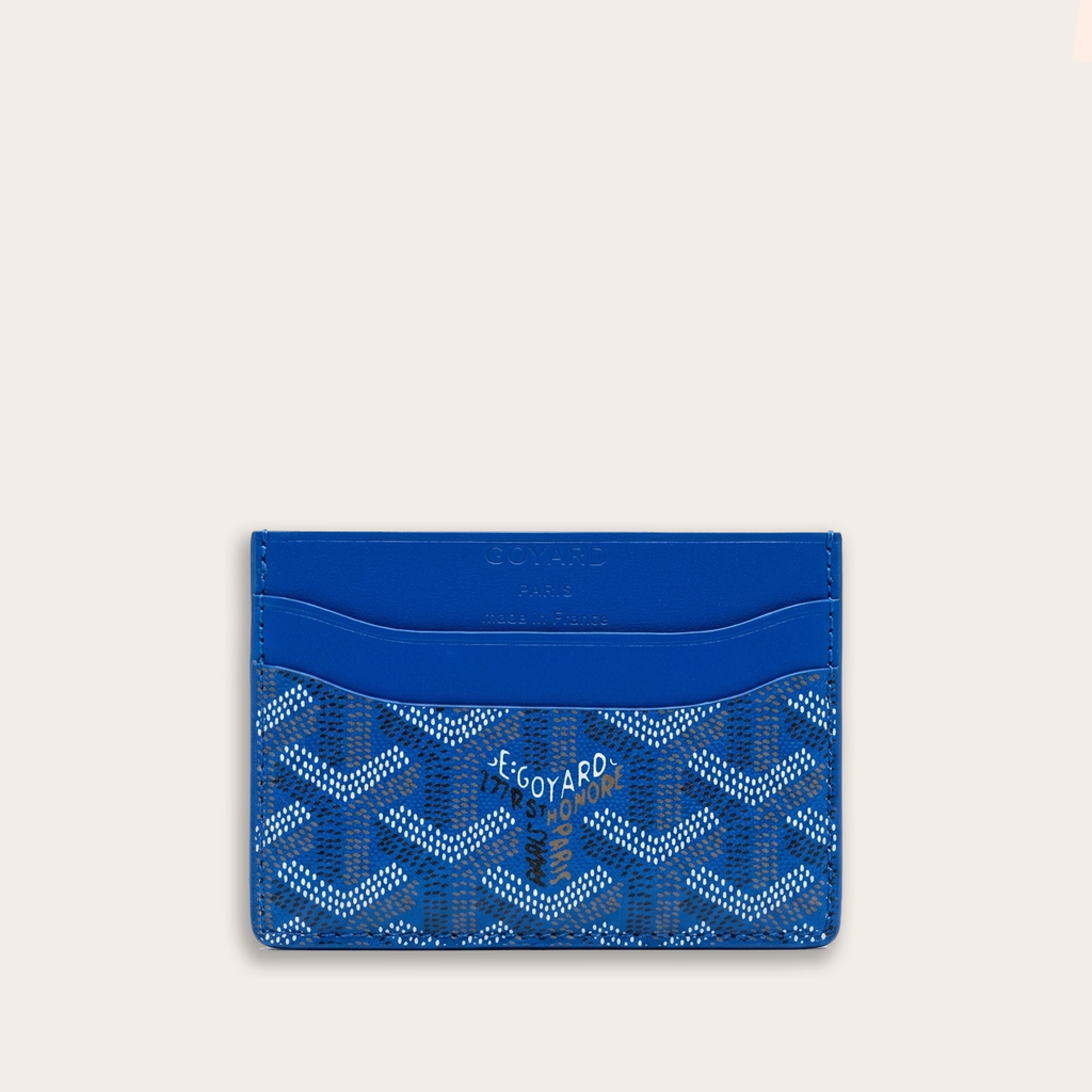 Tarjetero Goyard Saint-Sulpice — Bleu Royal Honoré