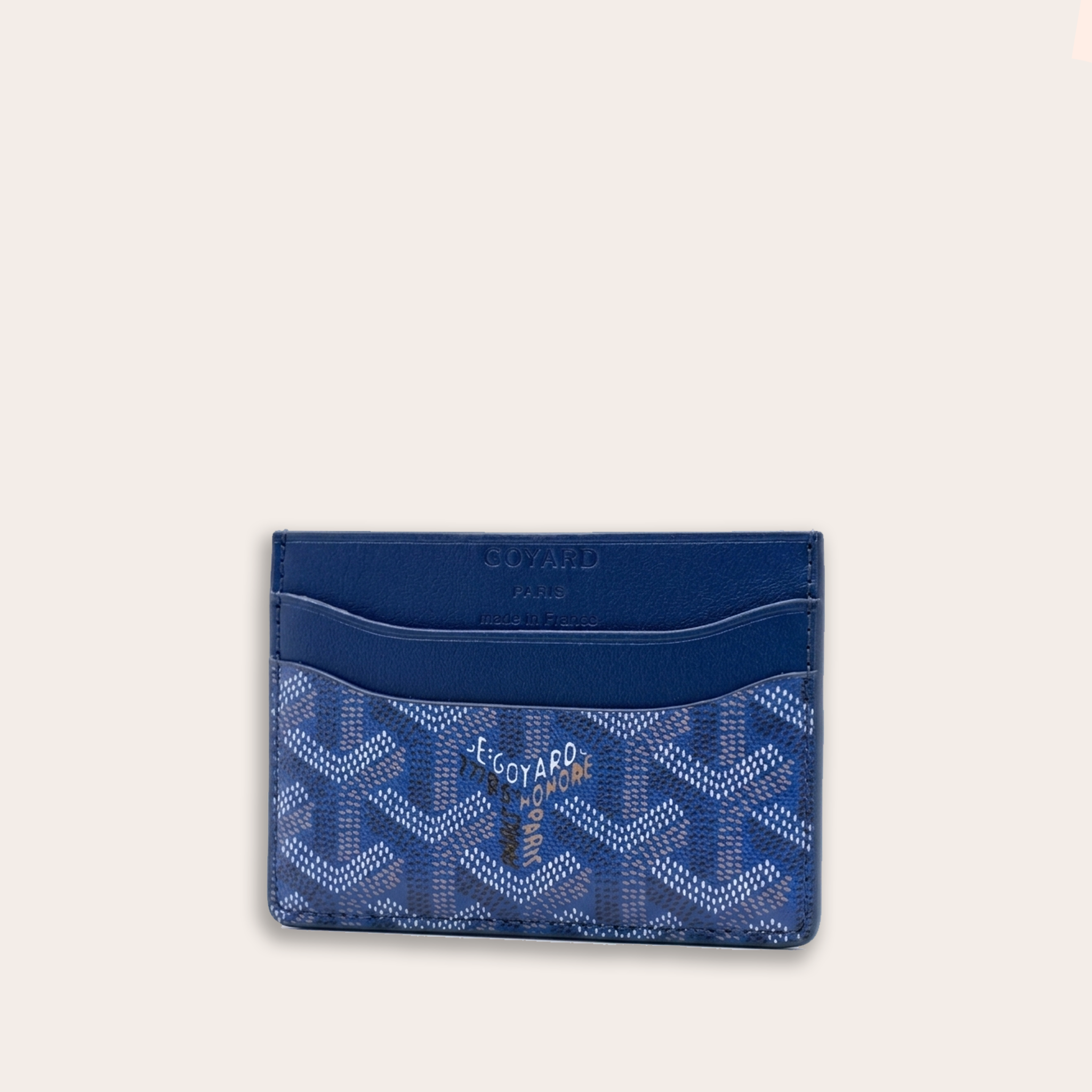 Tarjetero Goyard Saint-Sulpice — Marine Nuit Honoré