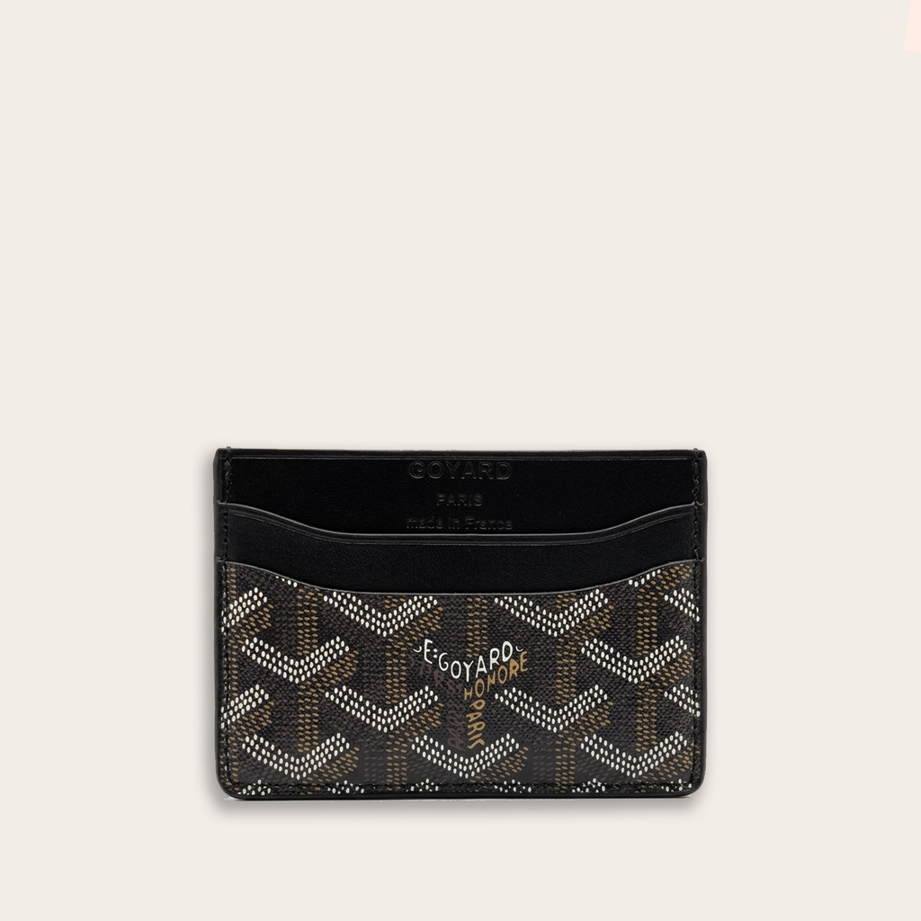 Tarjetero Goyard Saint-Sulpice — Noir Classique Honoré