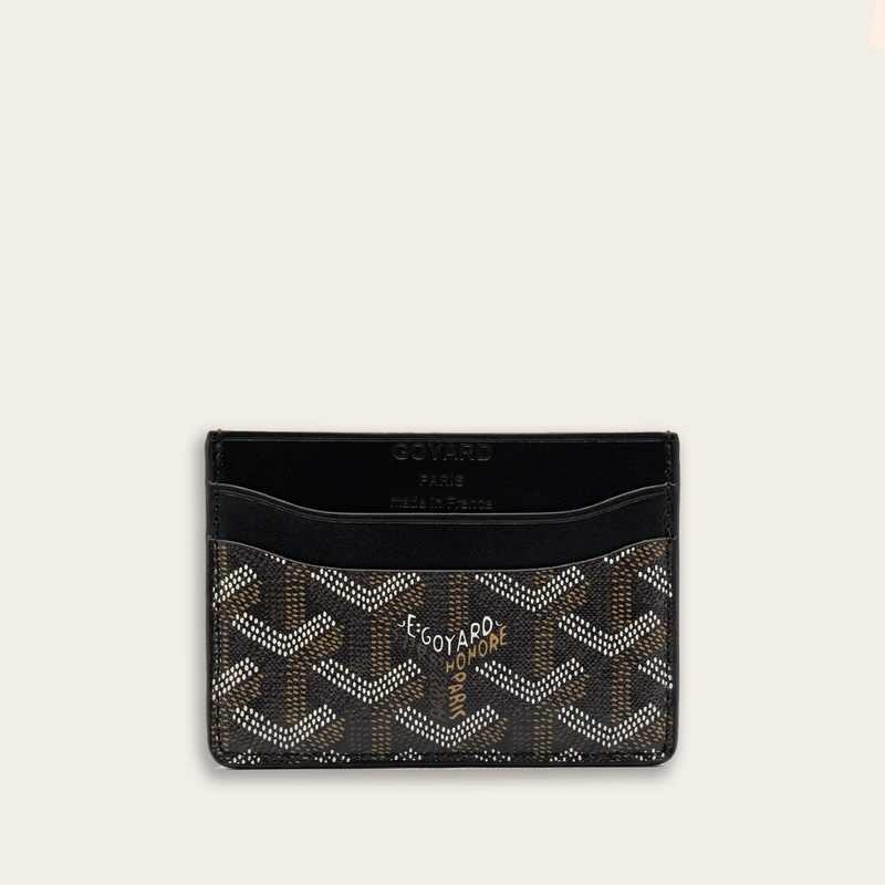 Tarjetero Goyard Saint-Sulpice — Noir Classique Honoré