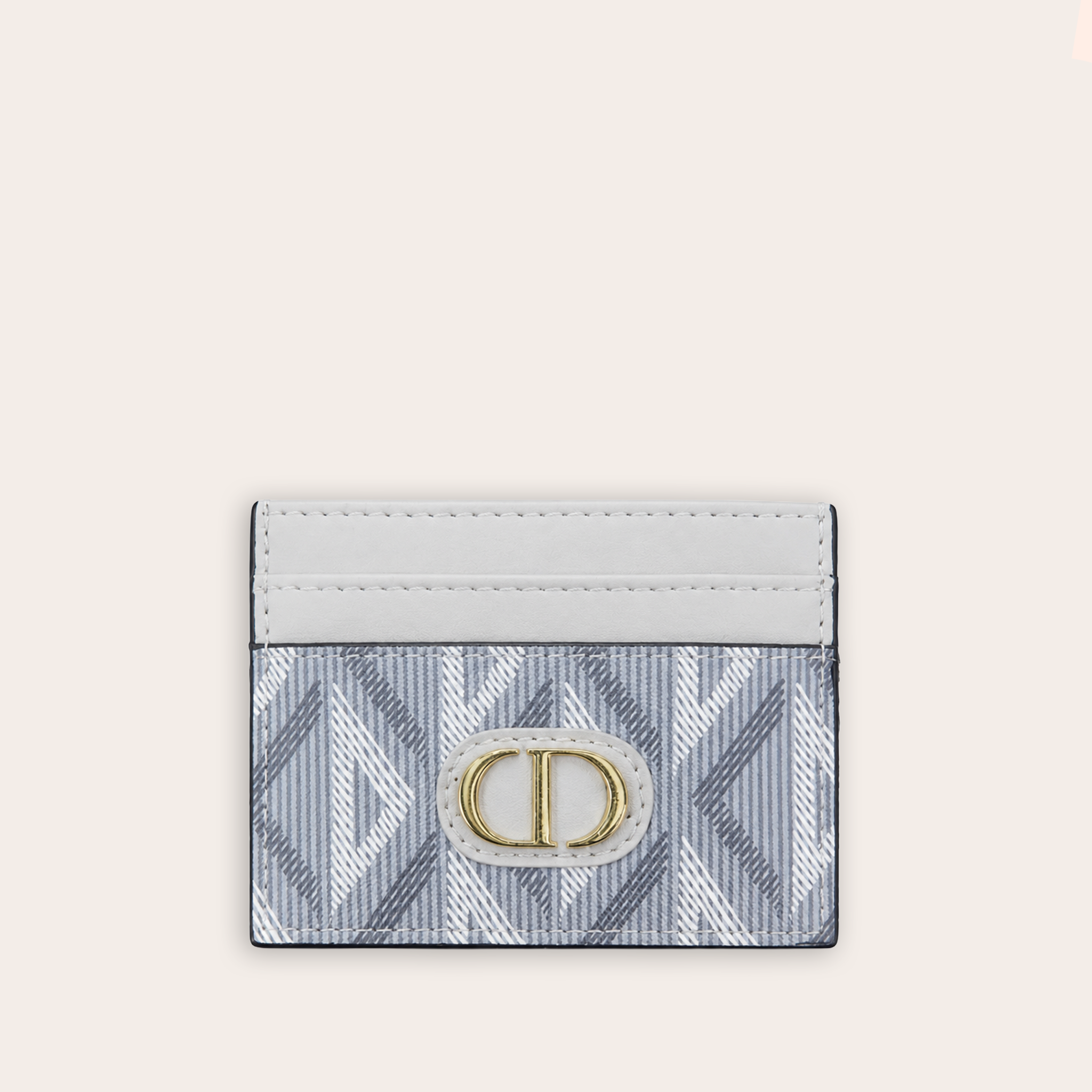 Tarjetero Dior  — Gris Étoile