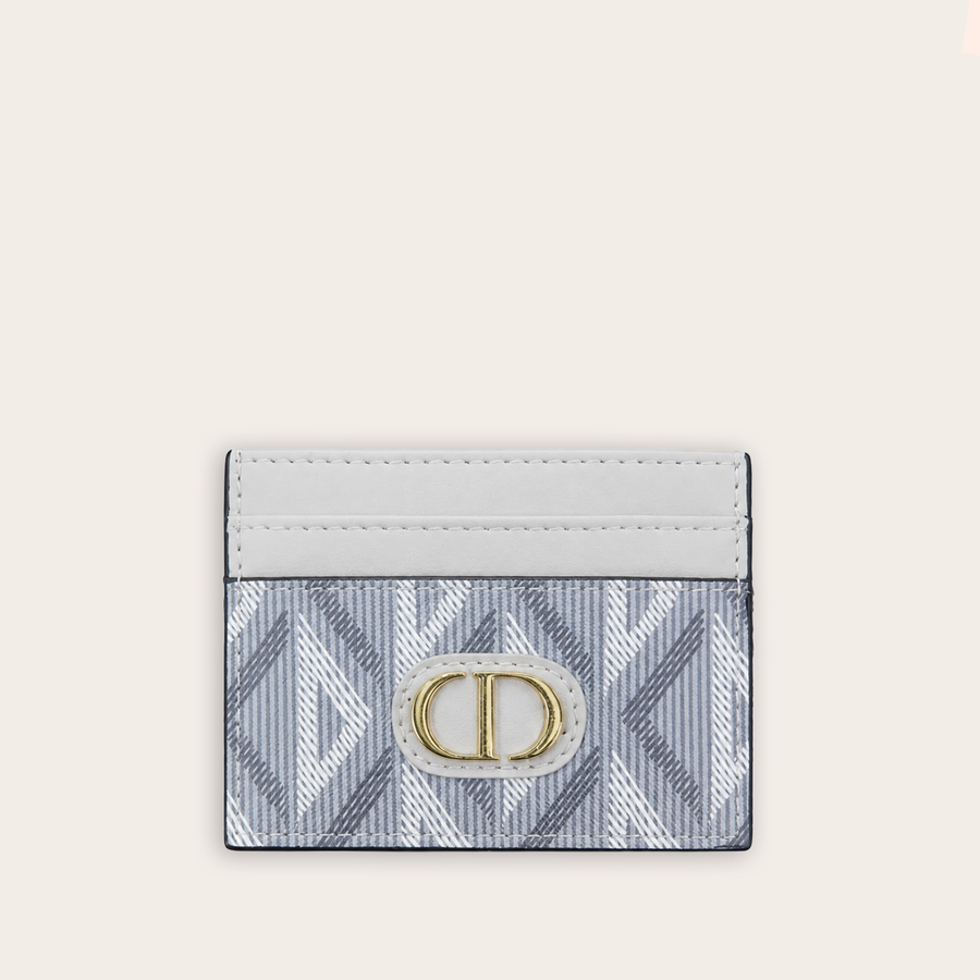 Tarjetero Dior  — Gris Étoile