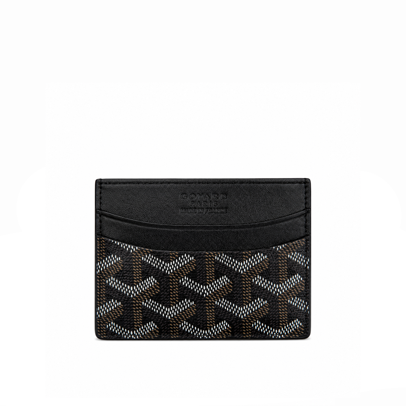 Tarjetero Signature Monogram – Black Brown