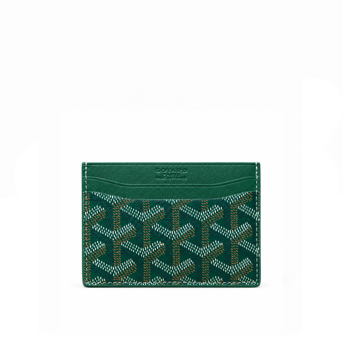 Tarjetero Signature Monogram – Emerald Gold