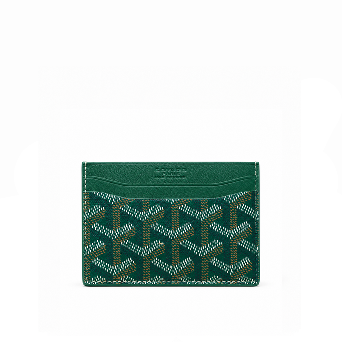 Tarjetero Signature Monogram – Emerald Gold