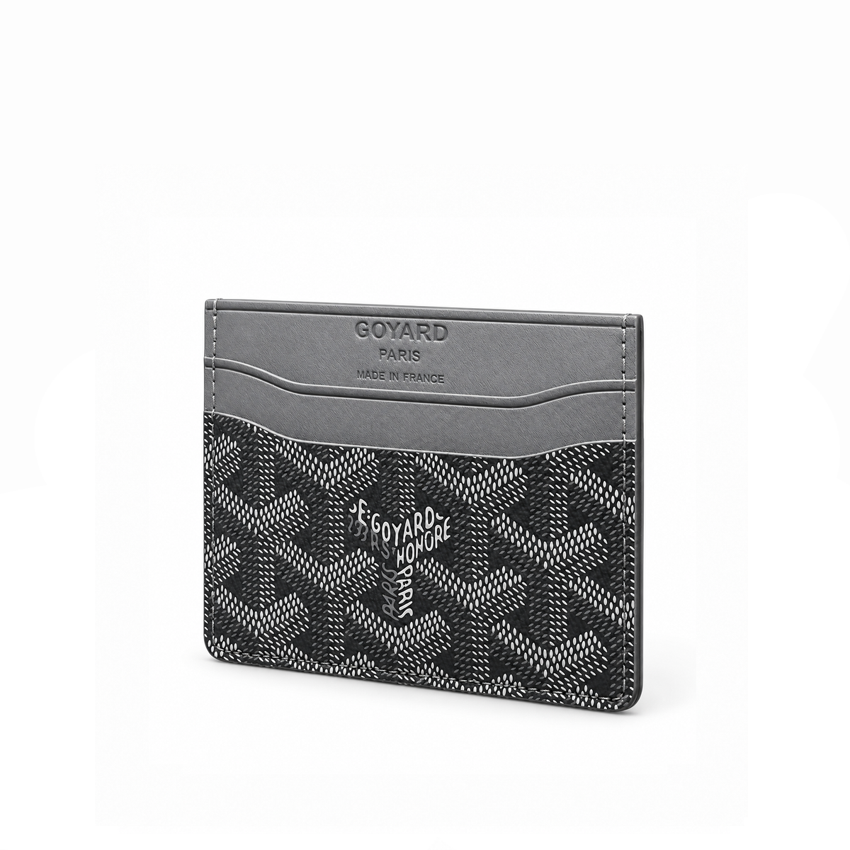 Tarjetero Signature Monogram – Graphite Silver