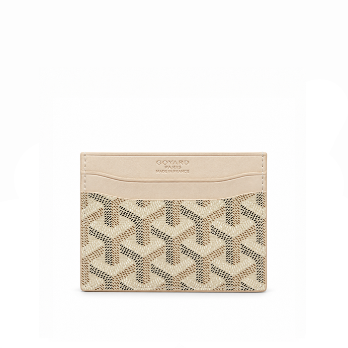 Tarjetero Signature Monogram – Ivory Brown