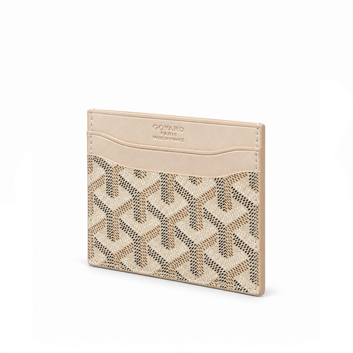 Tarjetero Signature Monogram – Ivory Brown