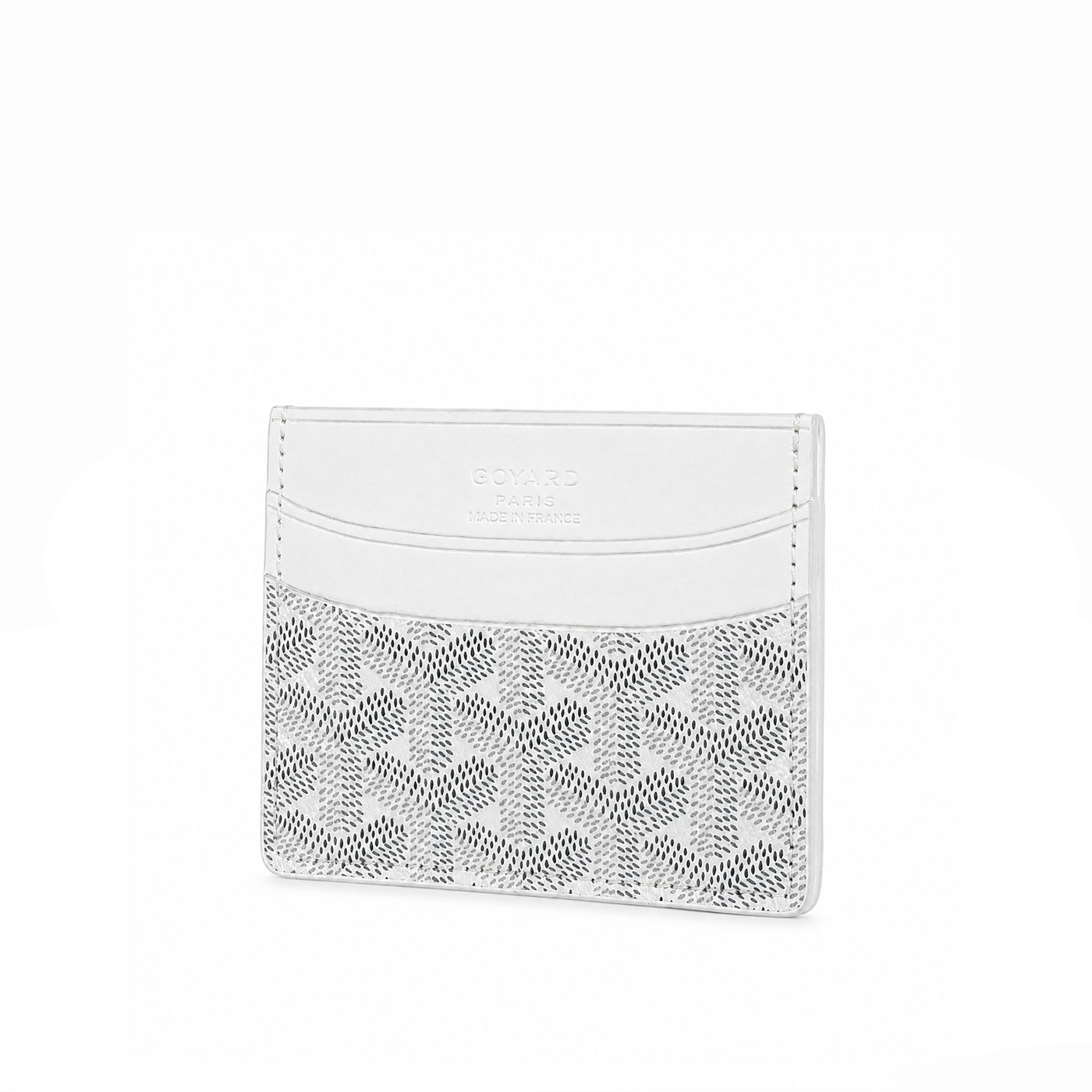 Tarjetero Signature Monogram – Ivory Grey