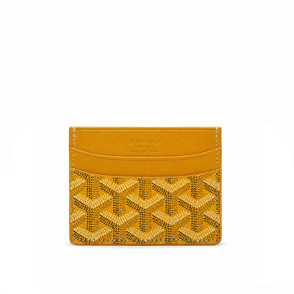Tarjetero Signature Monogram – Mustard Gold