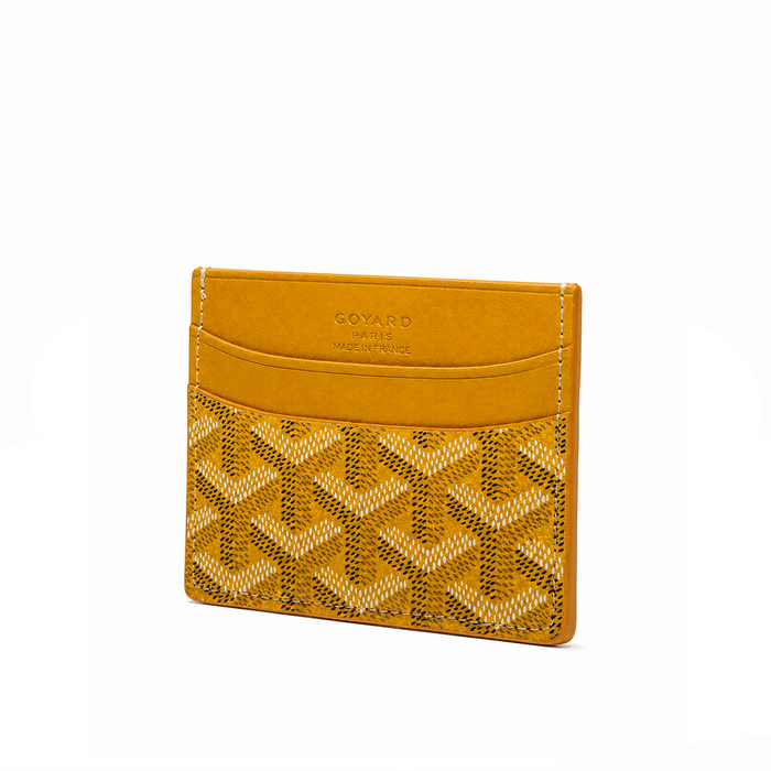 Tarjetero Signature Monogram – Mustard Gold