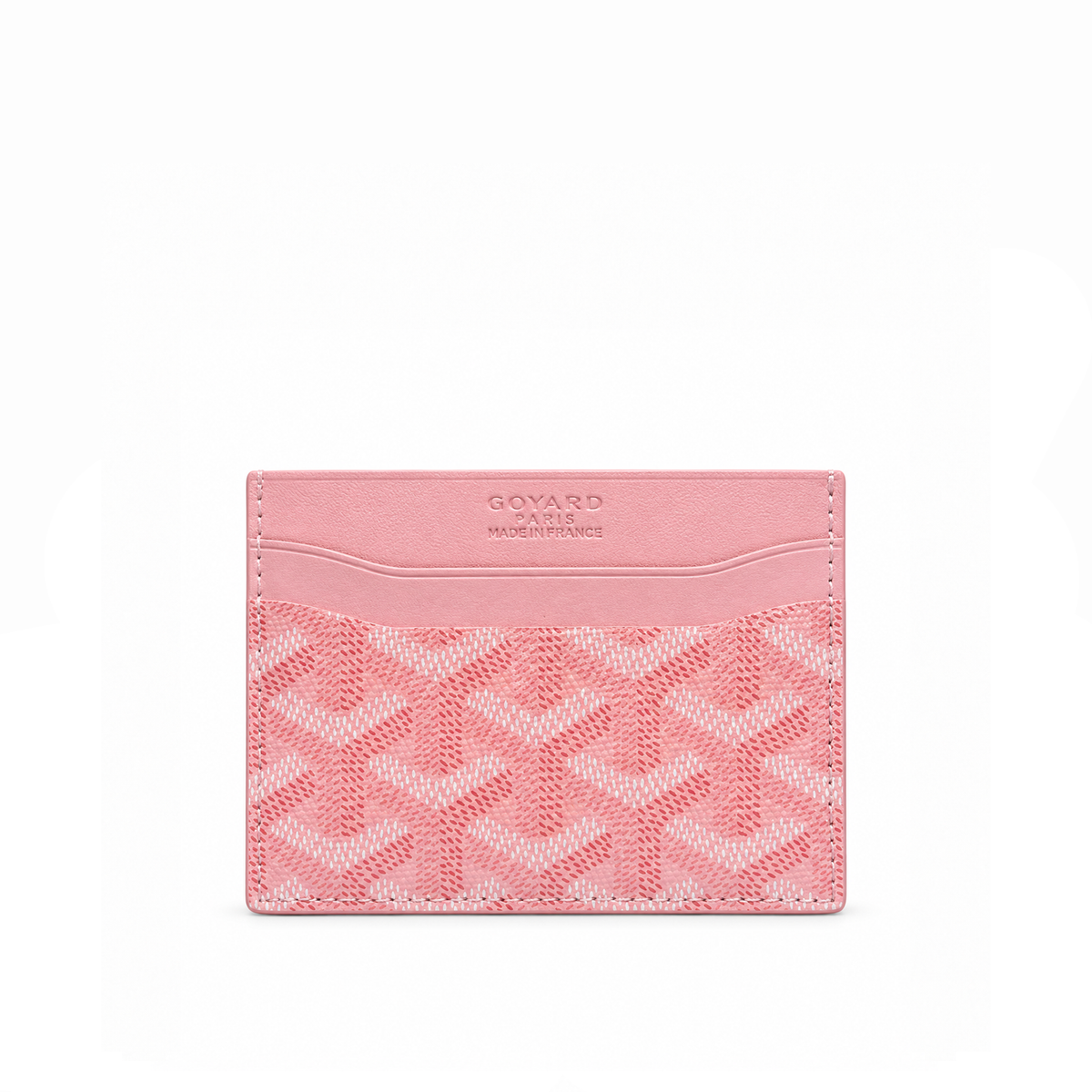Tarjetero Signature Monogram – Soft Pink