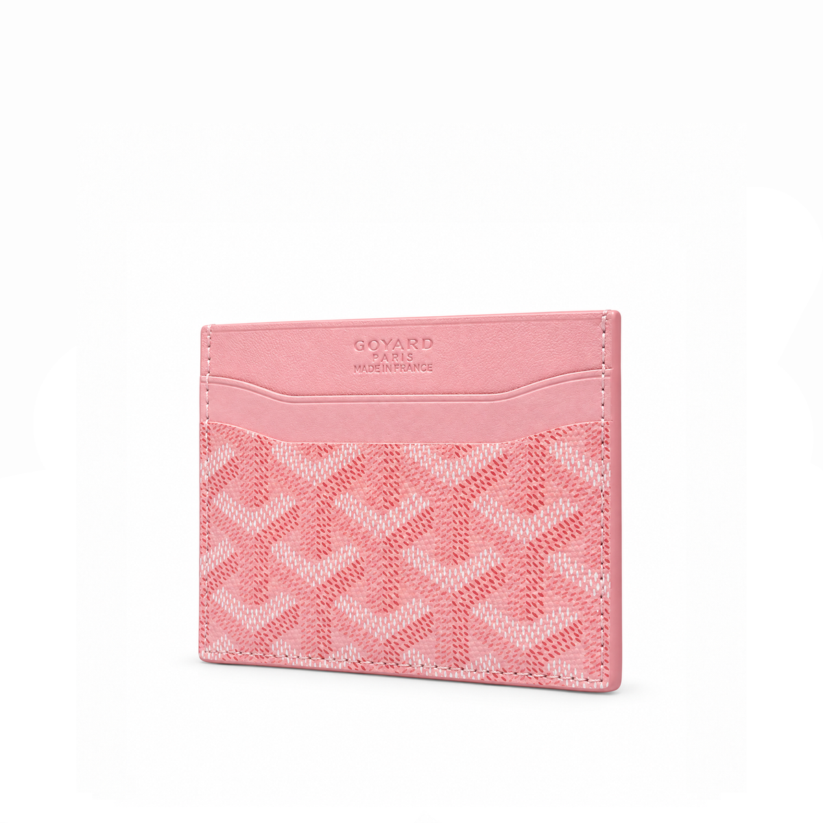 Tarjetero Signature Monogram – Soft Pink