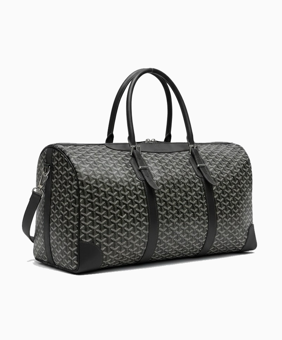 Bolso Boston Signature Monogram – Charcoal Black