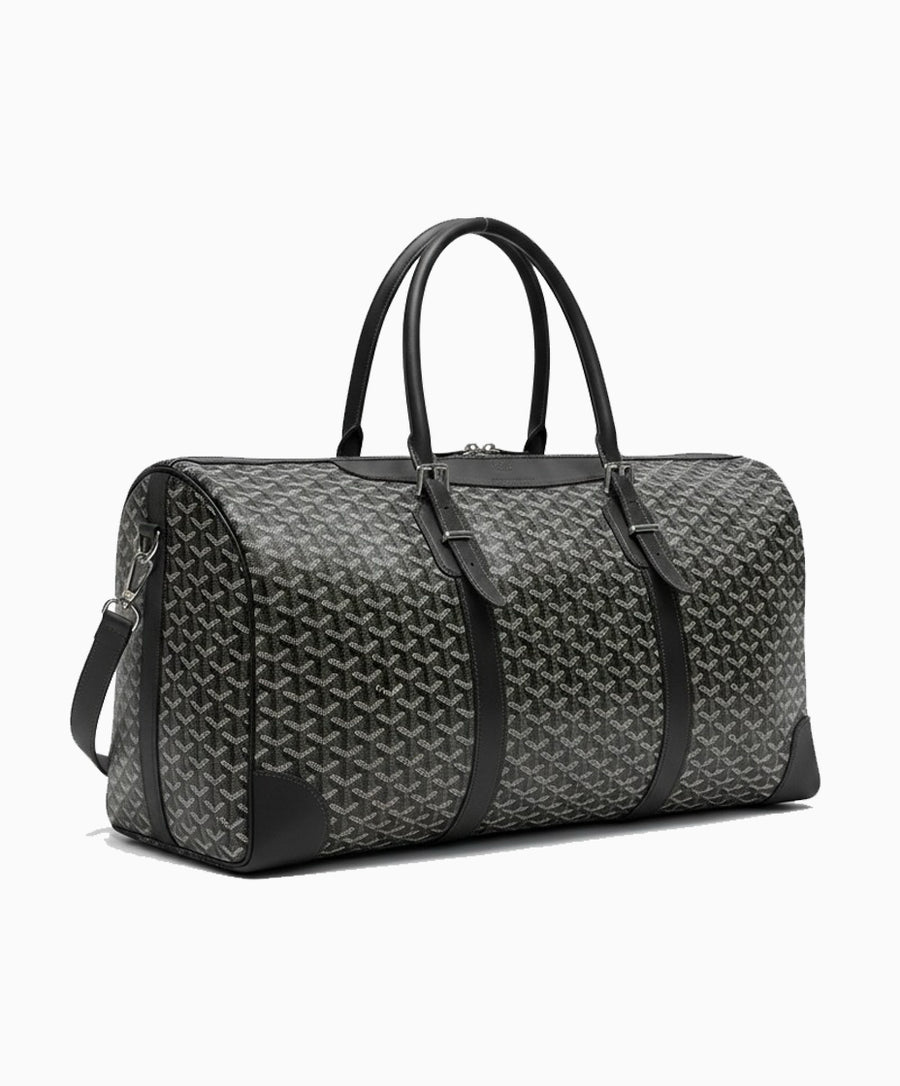 Bolso Boston Signature Monogram – Charcoal Black