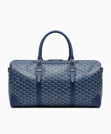 Bolso Boston Signature Monogram – Navy Silver