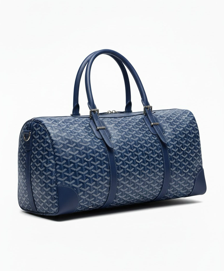 Goyard Blue Monogram Travelbag
