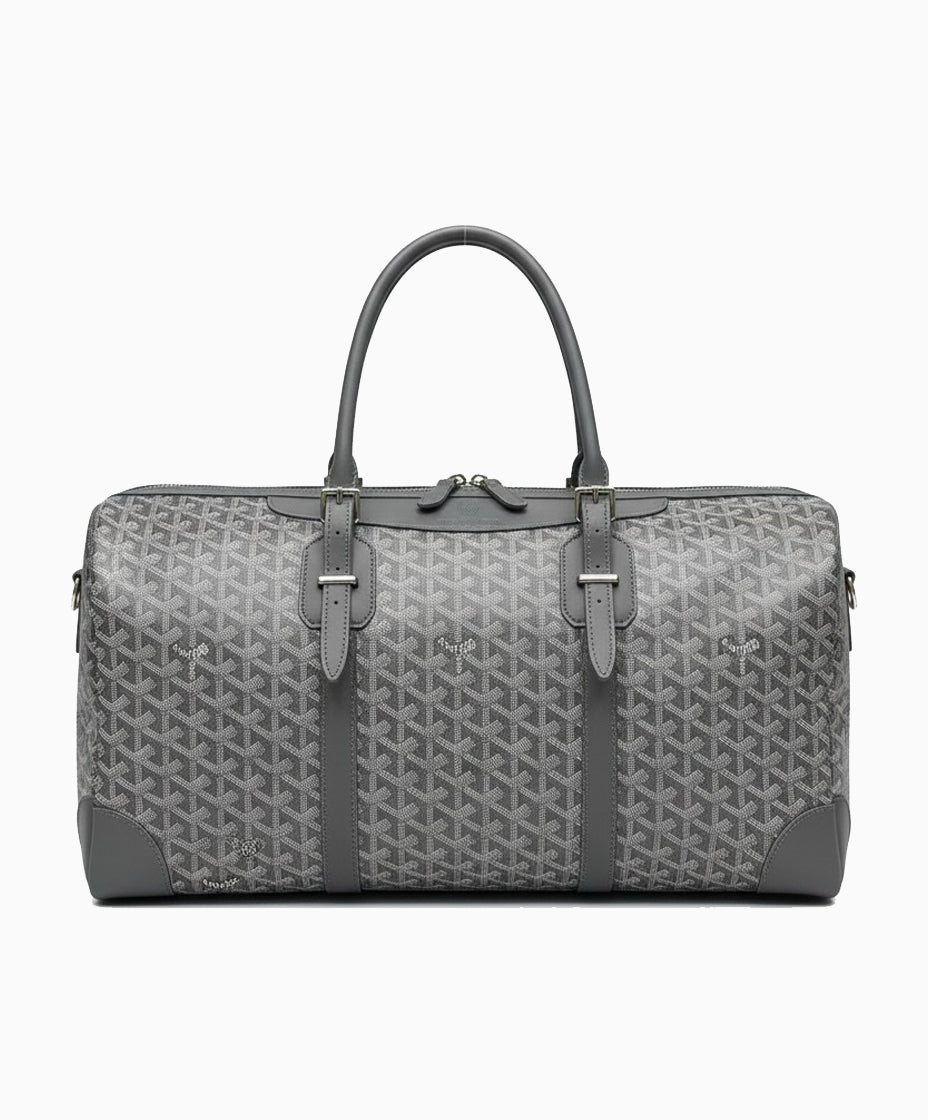 Bolso Boston Signature Monogram – Graphite Grey