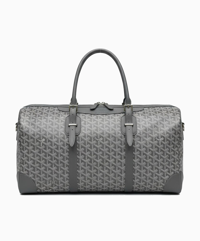 Bolso Boston Signature Monogram – Graphite Grey