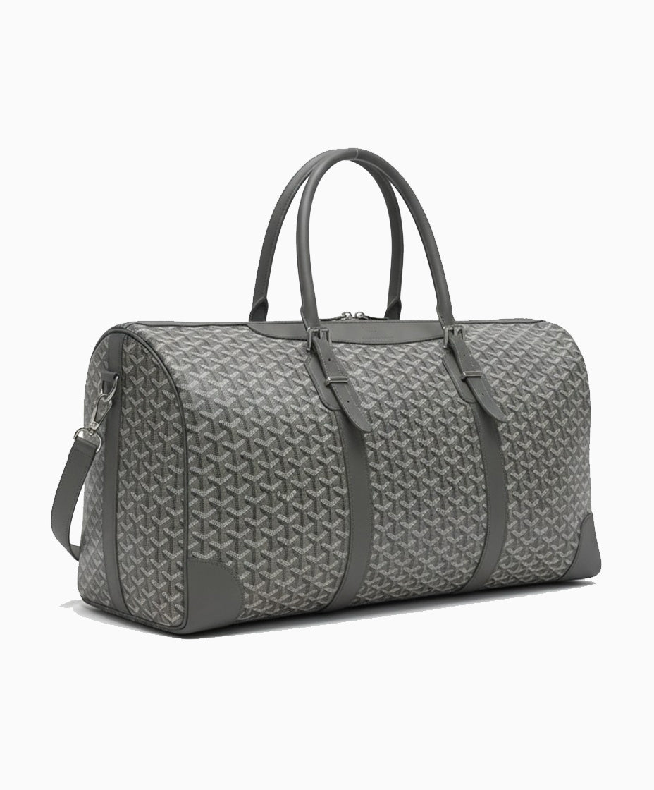Bolso Boston Signature Monogram – Graphite Grey