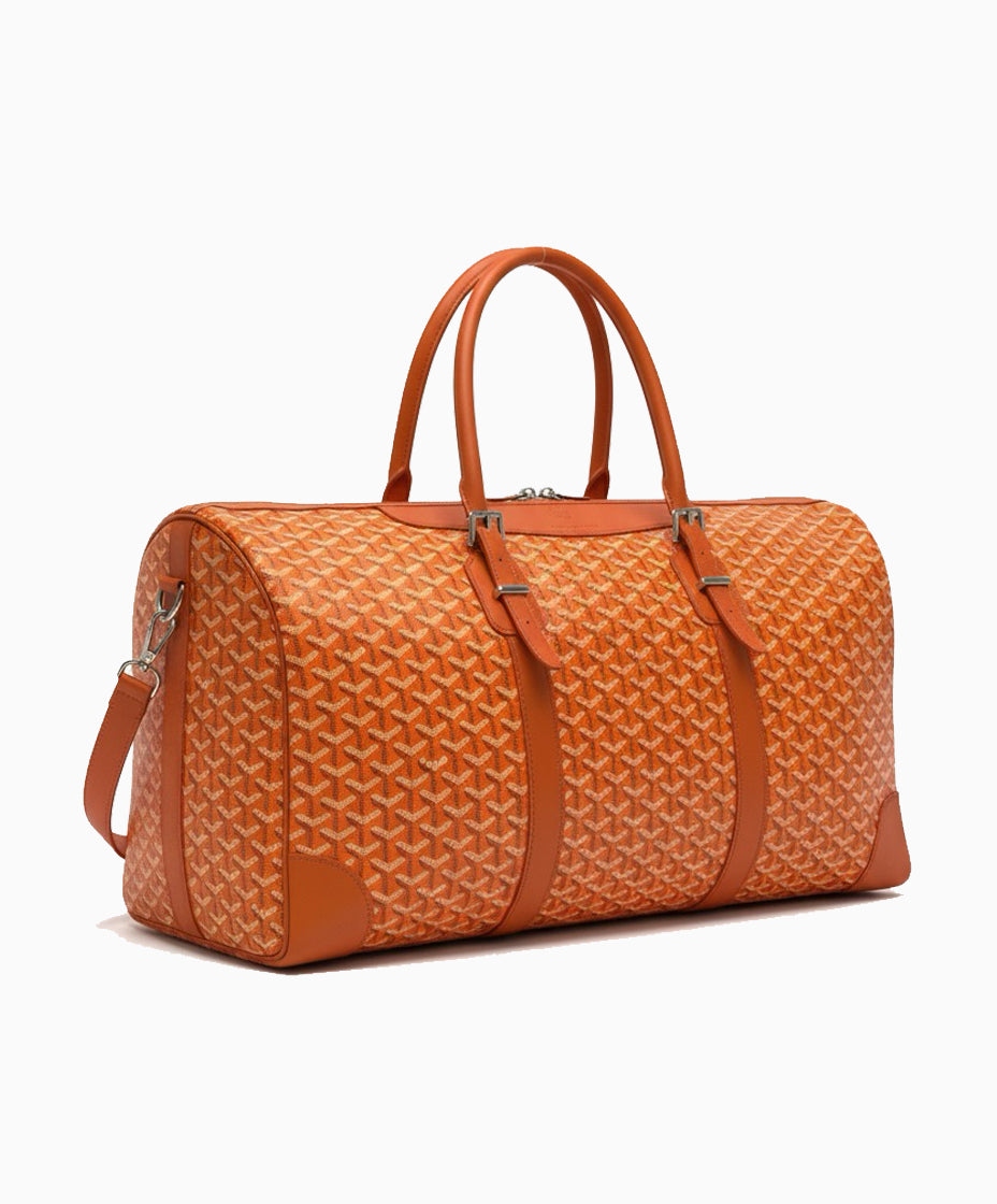 Bolso Boston Signature Monogram – Orange Gold