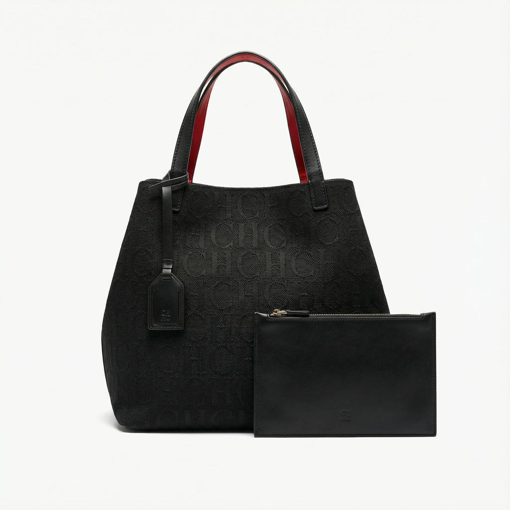 CH Tote Bag – Black Monogram Edition