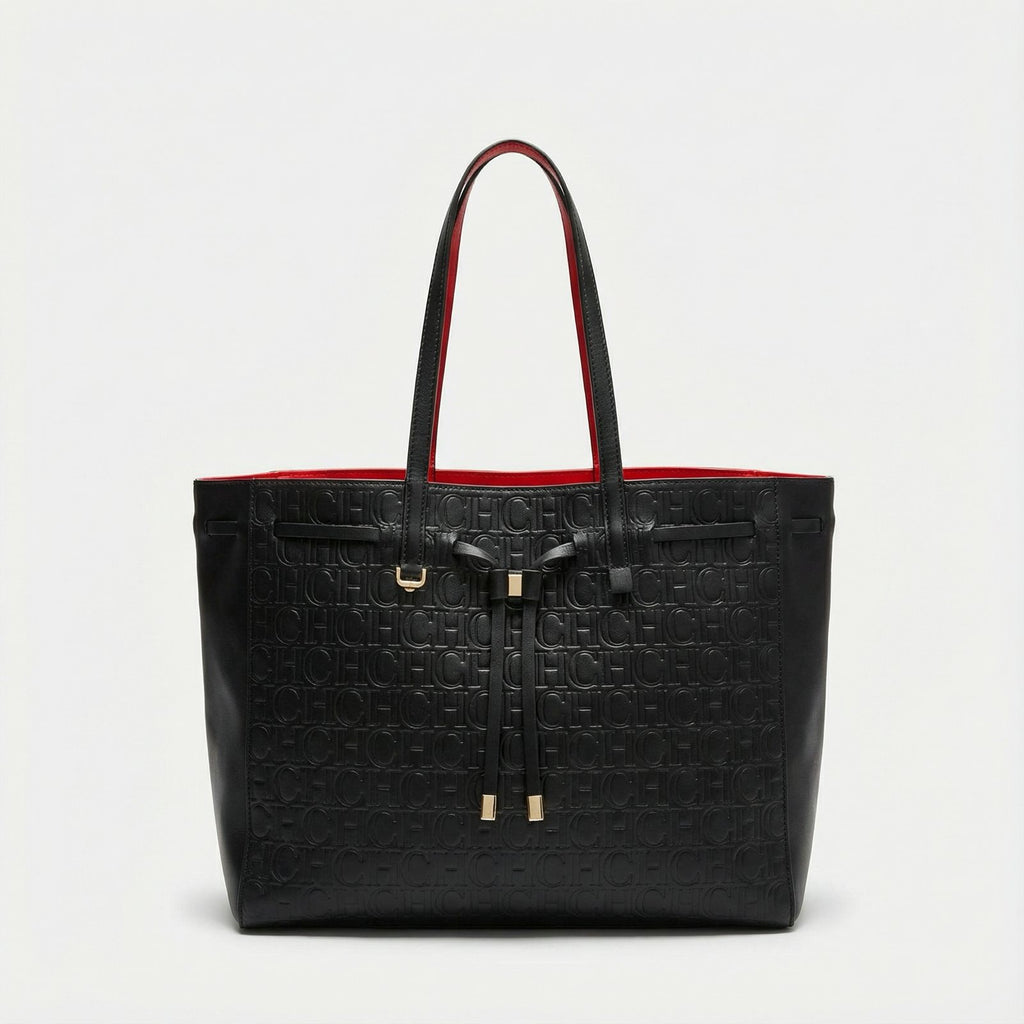 CH Essential Tote – Black Monogram Edition