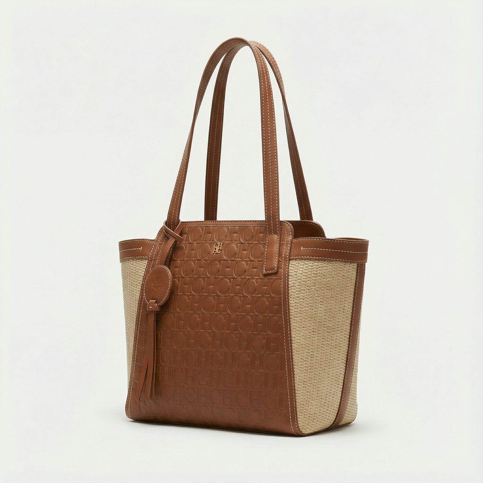 CH Summer Tote – Camel Woven Edition