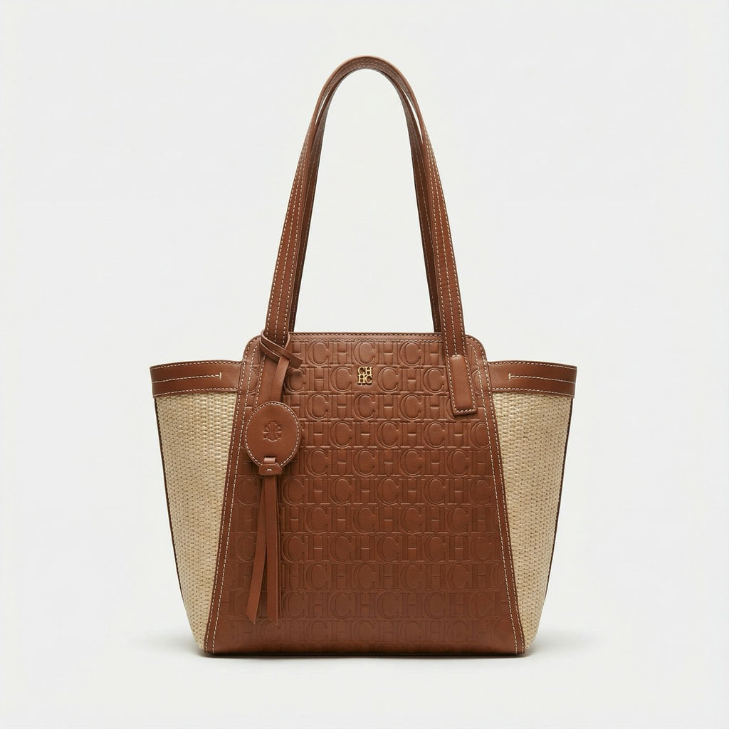 CH Summer Tote – Camel Woven Edition